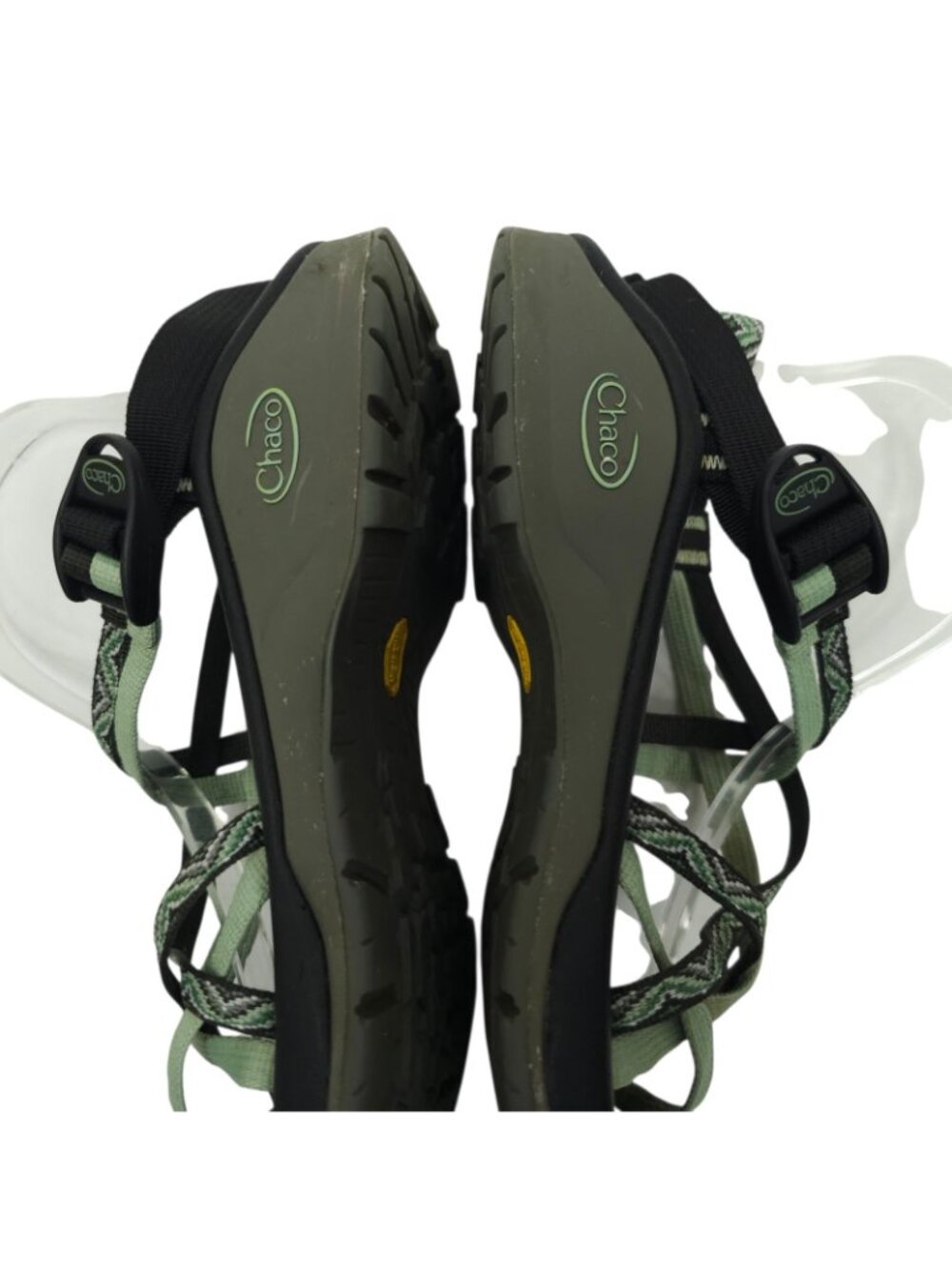 Chaco Z/1 Classic Sandals Womens 10 Double Strap Sikuli Green Trail Hiking Shoes - Picture 14 of 16